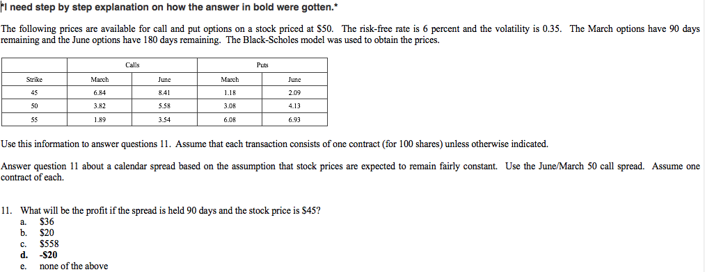  l need step by step explanation on how the answer in