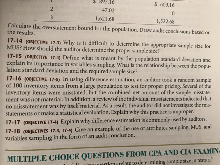 substantive tests of transactions and (b) tests of details of balances makes