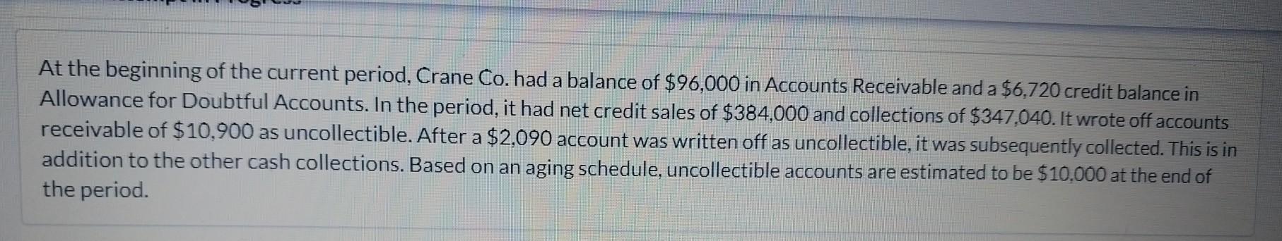  what will be the adjusting entry for bad debts expense....I have