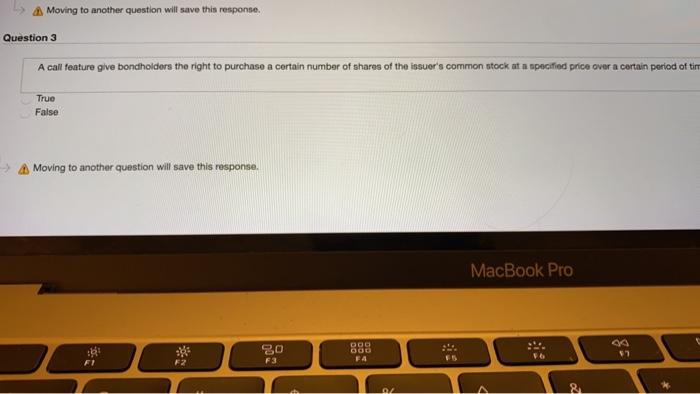 Common stockholders are sometimes referred to as residual owners True False A