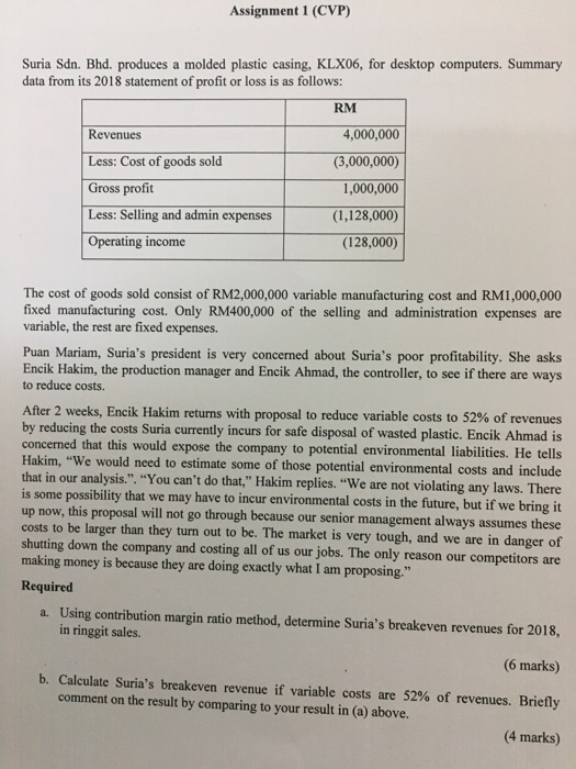 plastic casing, KLX06, for desktop computers. Summary data from its 2018 statement