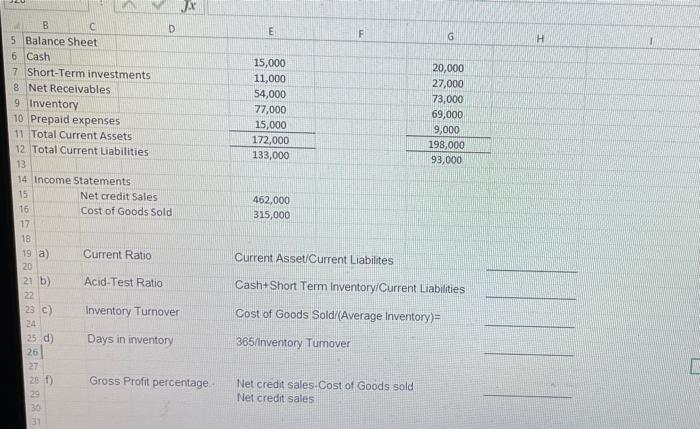 can you do this in excel? E F G H 1 JX