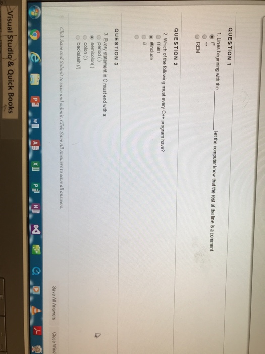  Initial cost $5000 QUESTION 1 1. Lines beginning with thelet O