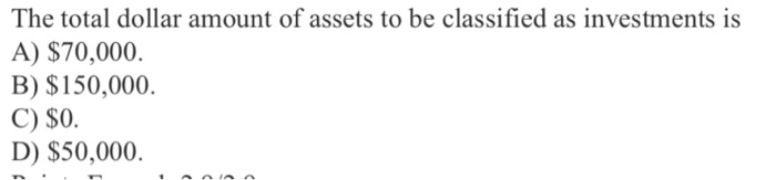 Auto Parts, Inc. Balance Sheet December 31,2007 Assets Cash S60,000 Short-term investments
