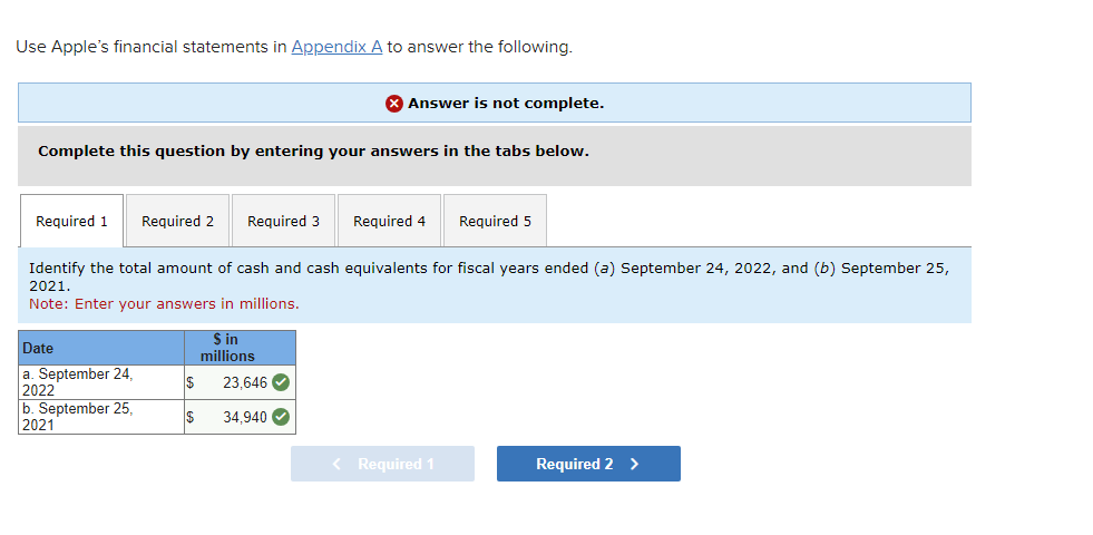 Please help with required 3 Answer is not complete. Complete this question