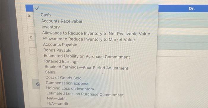 of the current year, a company entered into a purchase contract (not