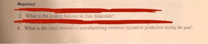 Raw materials Work in progress Finished Goods $30,000 $20,000 $25,000 The company