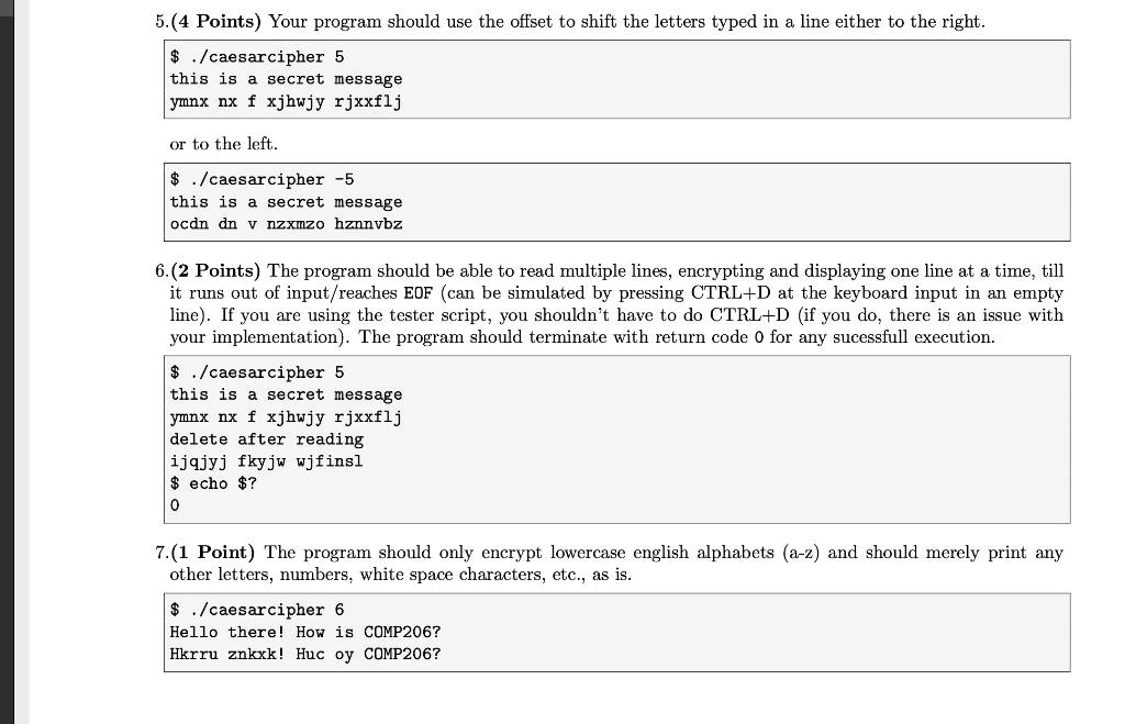 if you can do all 7 parts.Thank you. Ex. 2 AC Program