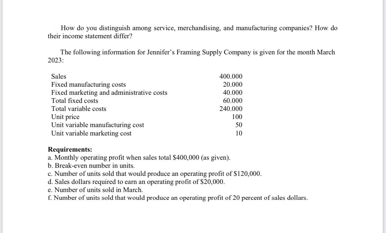 explain step by step as soon as posibolle How do you distinguish