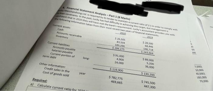  d) evaluate whether the current ratios calculated indicate an improved liquidity
