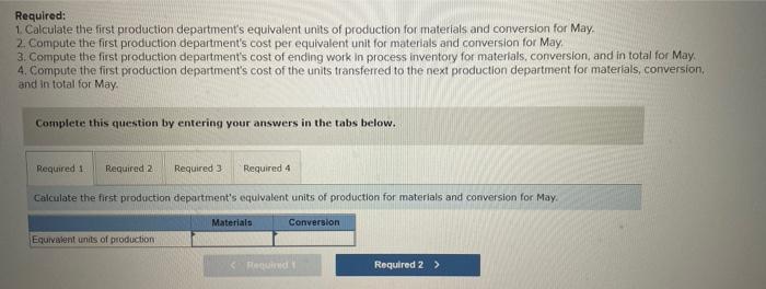 method in its process costing system. It produces prefabricated flooring in a