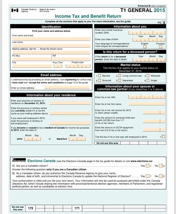 personal residence. Ignore GST/HST on sales and expenses. Ms. Smith has been