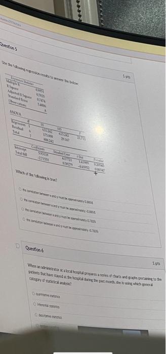 answer question 5 and 6 please Nas Question 5 She the wing
