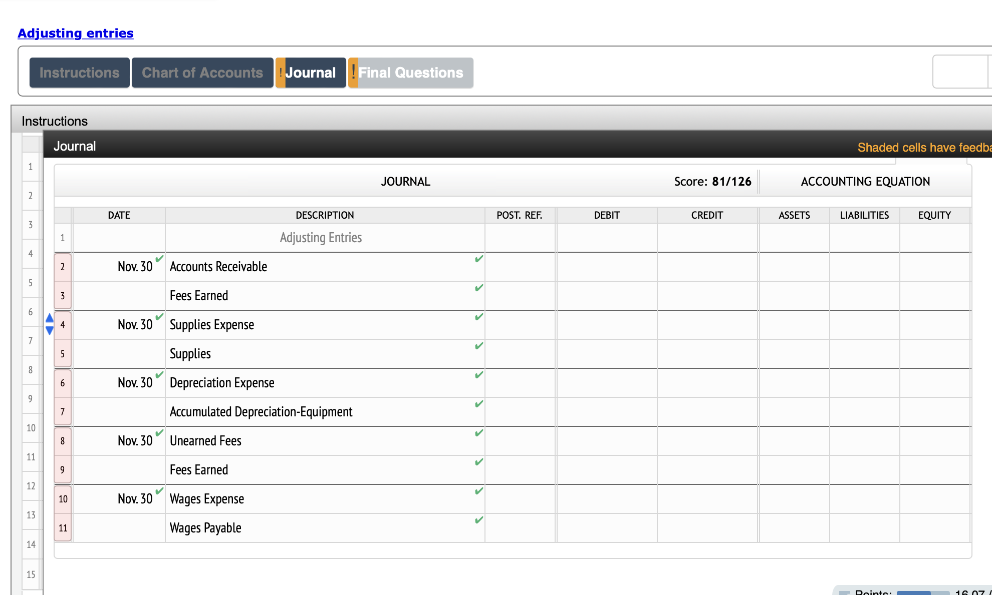 Trident Repairs & Service, an electronics repair store, prepared the following unadjusted