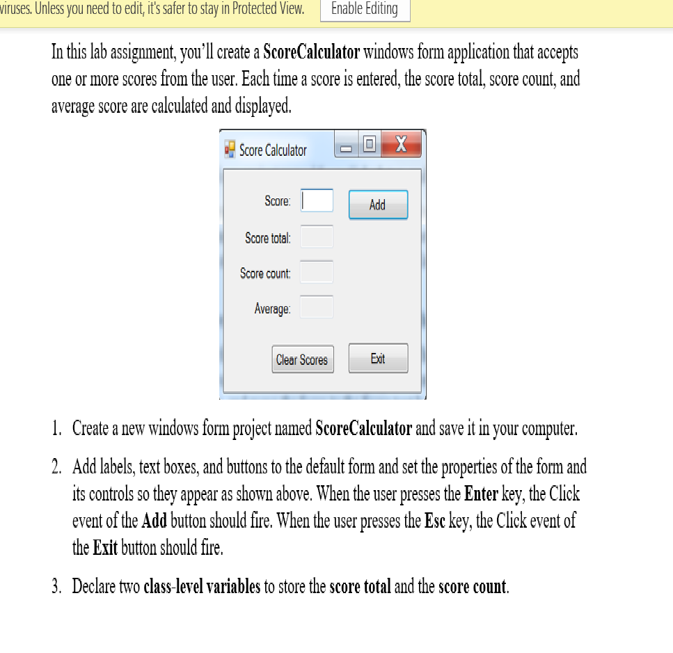 I'm using Microsoft Visual Editor I know how to create the form