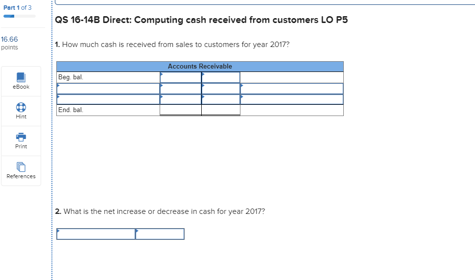A comparative balance sheet and income statement is shown for Cruz, Ind.