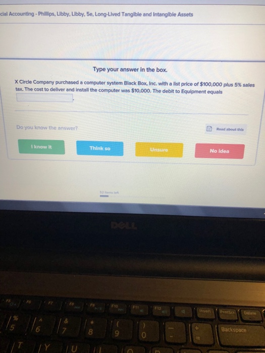  cal Accounting-Phillips, Libby, Libby, 5e, Long-Lived Tangible and Intangible Assets Type