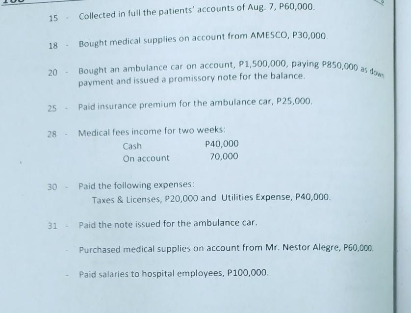 of its Dr. Jonathan Alegre opened a medical clinic in Kapalong, Davao