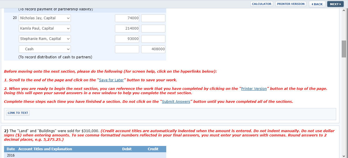 always shared losses and gains in a 1:4:5 ratio, and on the