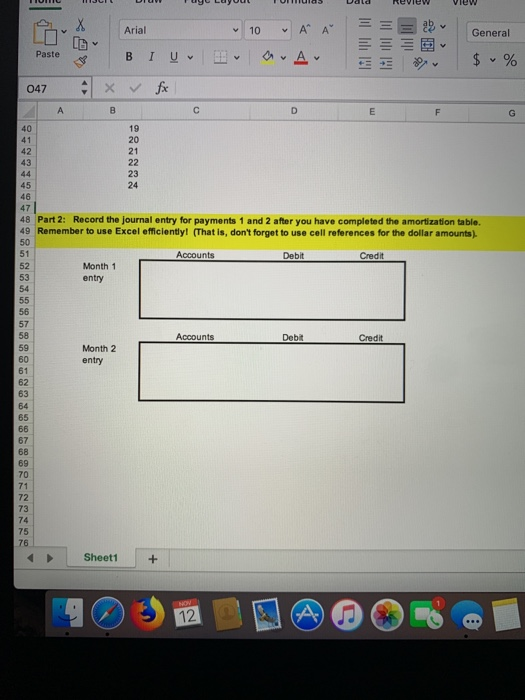 0 BIU Paste fx 047 D E C B A Name: ACC