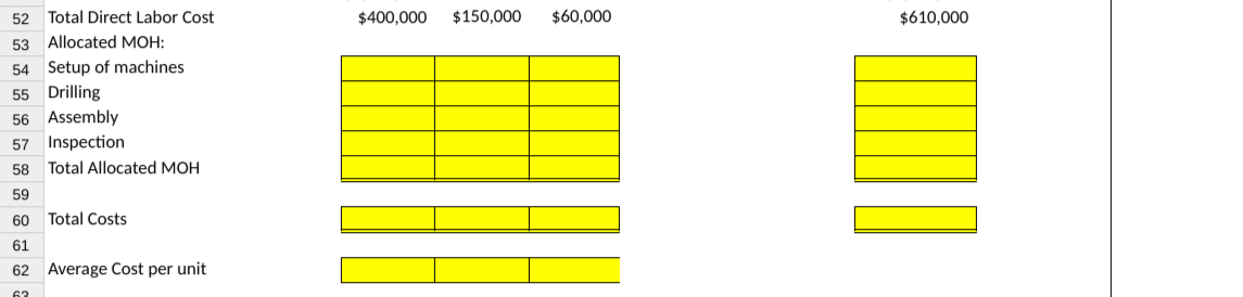 Y and Product Z. Direct Labor: $20 per hour is the estimated