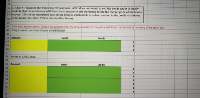 discount, OTI impairment, AFS 2 On June 30, 2020 ABC purchased $500,000