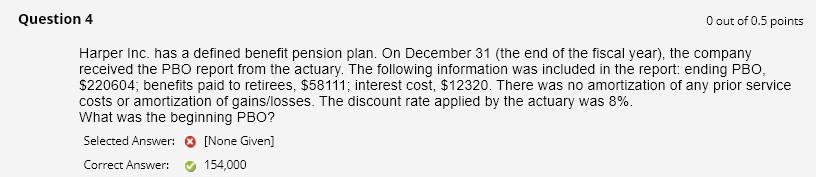benefit obligation was $196200 at the beginning of the year. Service cost