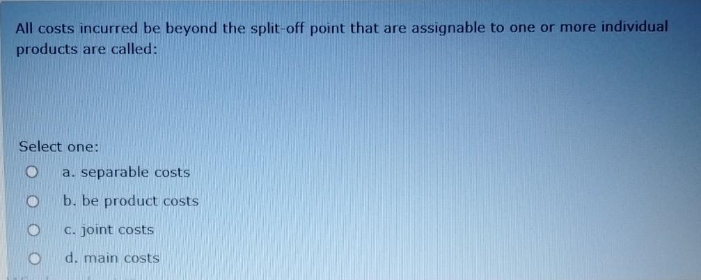 fully completed but not yet sold b. goods partially worked on but