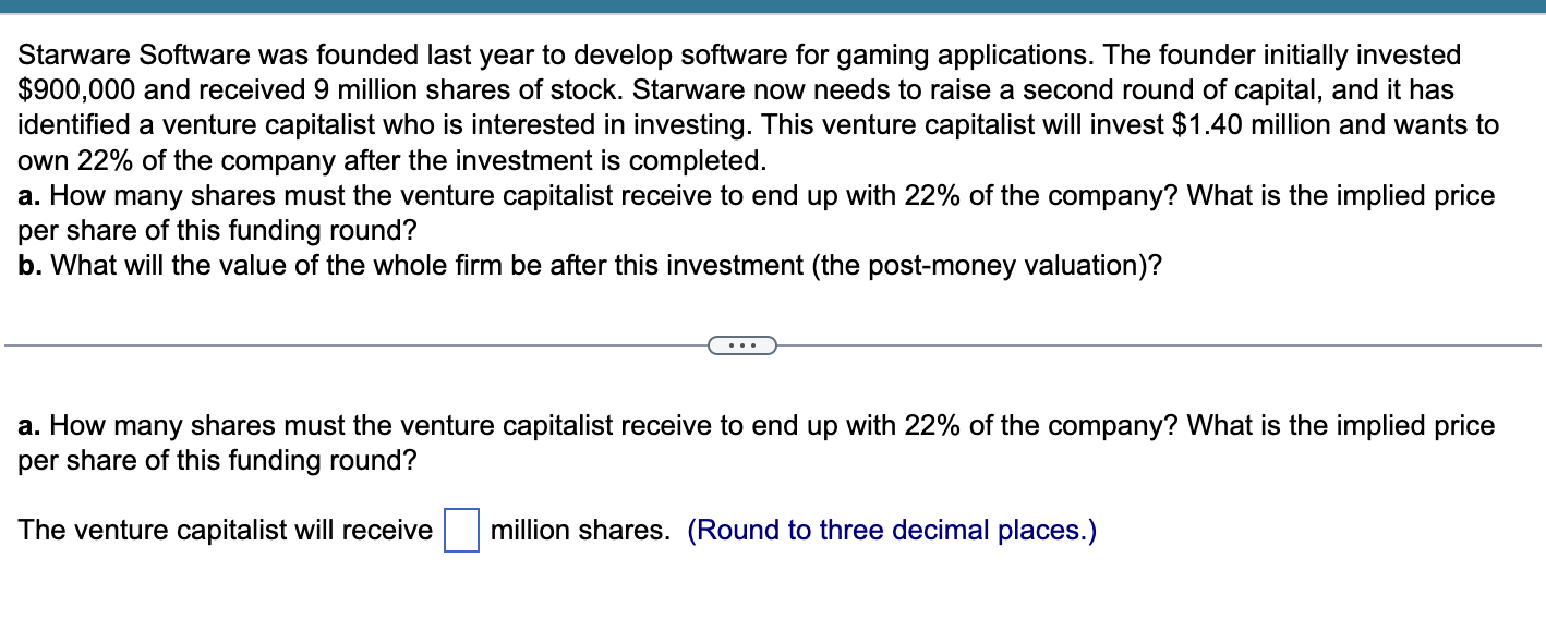  Starware Software was founded last year to develop software for gaming