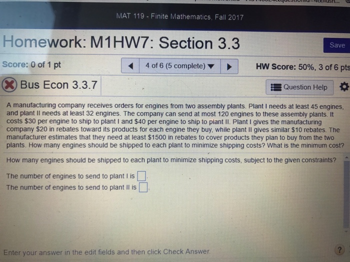  Please show work to help me understand how to solve problem