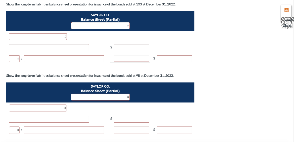 discounts. Financial statements are prepared annly Your answer is partially correct Prepare