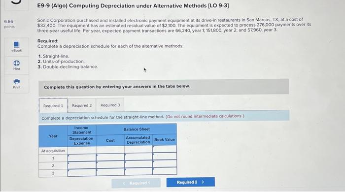  Please help me!! Complete a depreciation schedule for the units-of-production method.