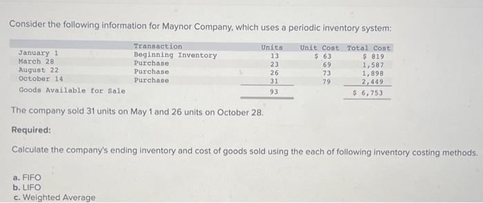  Urgent! Please help me answer this. Consider the following information for