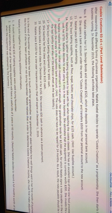  CALCULATOR FULL SCREEN PA Cookie Creations 03 a1-c (Part Level Submission)