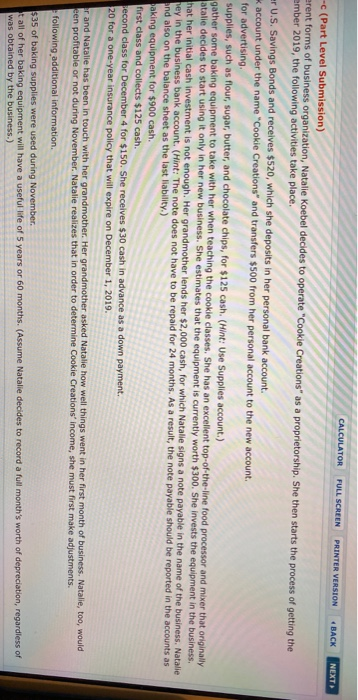 After researching the different forms of business organization, Natalie Koebel decides to