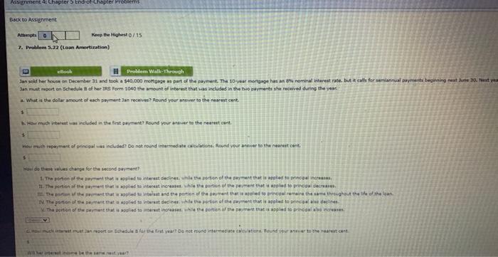 to internst increases, whide the portion of the payment that is applied