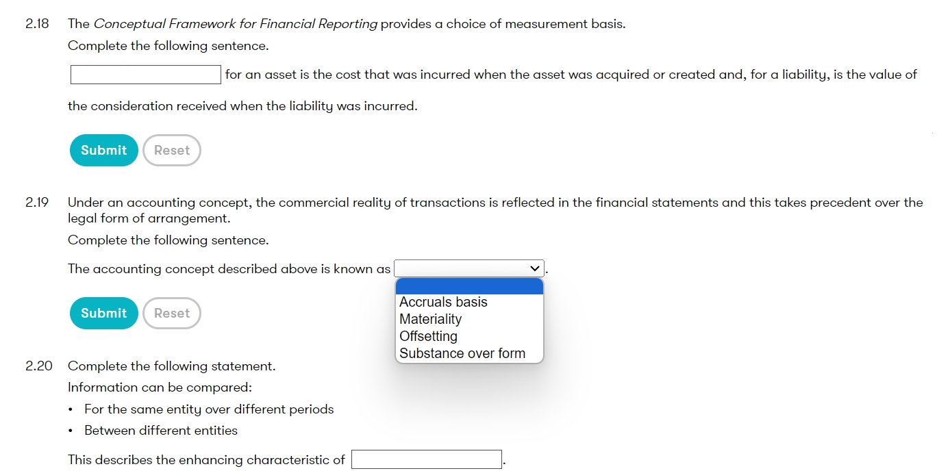 Please answer the Exercise 2.5.18, 2.5.19 and 2.5.20 with your detailed explanations,
