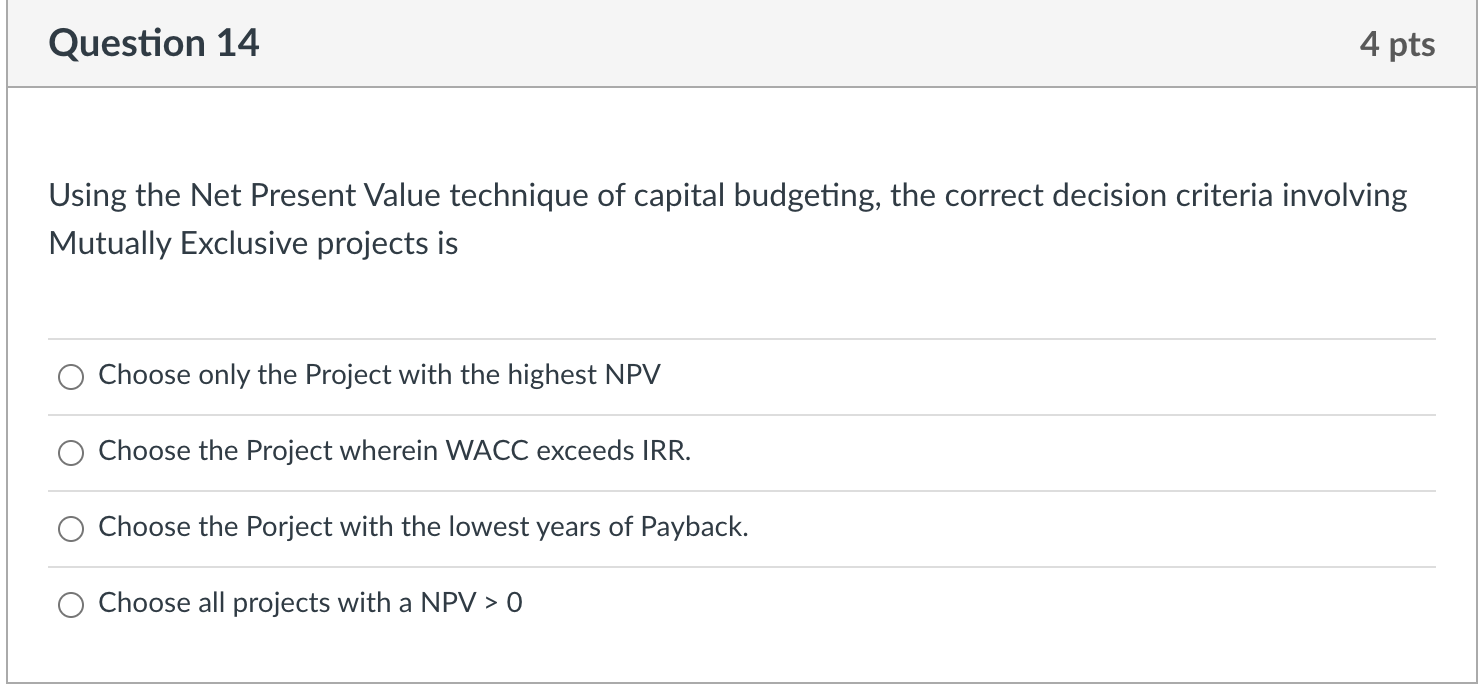 payback is that C. Discounted paayback is always shorter than traditional payback