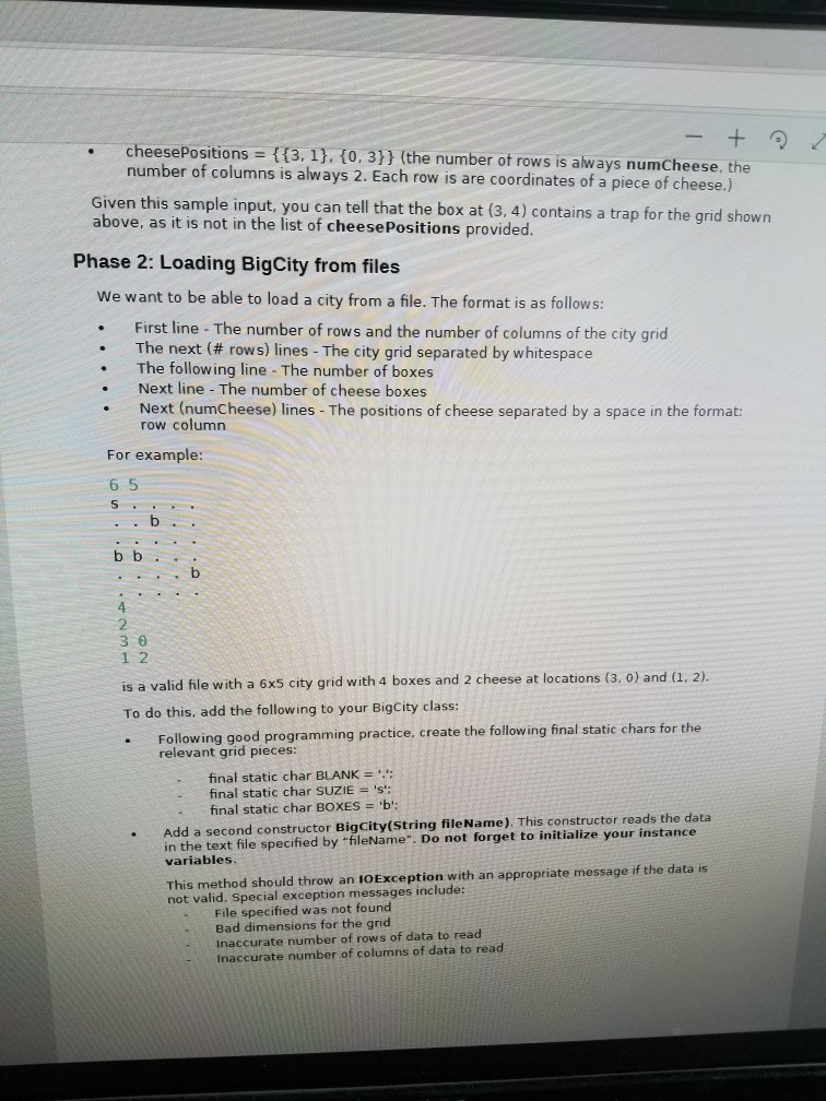 her throughout the cold winter months. Each day, Suzie travels to a