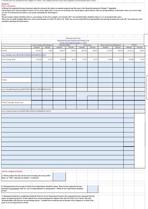 \begin{tabular}{|l|l|} \hline Costribution Margin Lost: & \\ \hline Parts \& Service Department