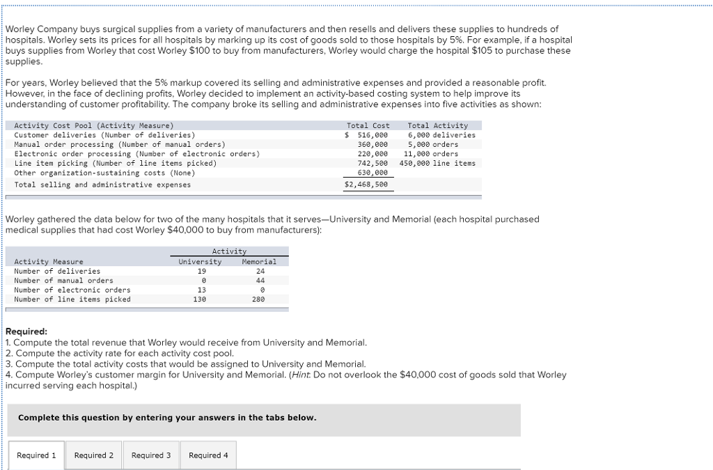  Need required 1, 2, 3 and 4 completed i am lost