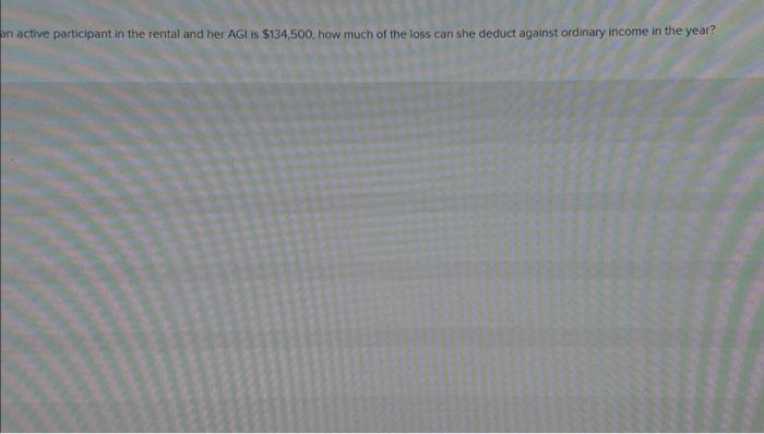 a property for the entire year. During the year, llene reported a