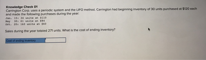 $33,000. The company purchased and sold inventory during the month as follows:
