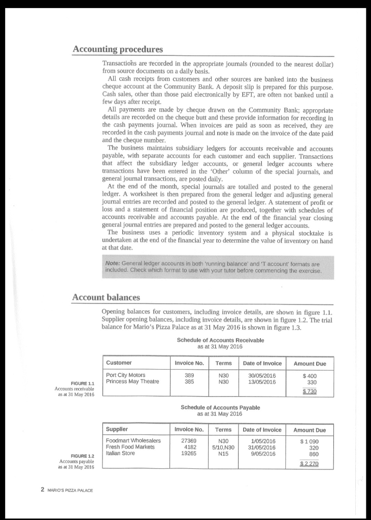 manual practice set, produced primarily as a teaching aid to be used