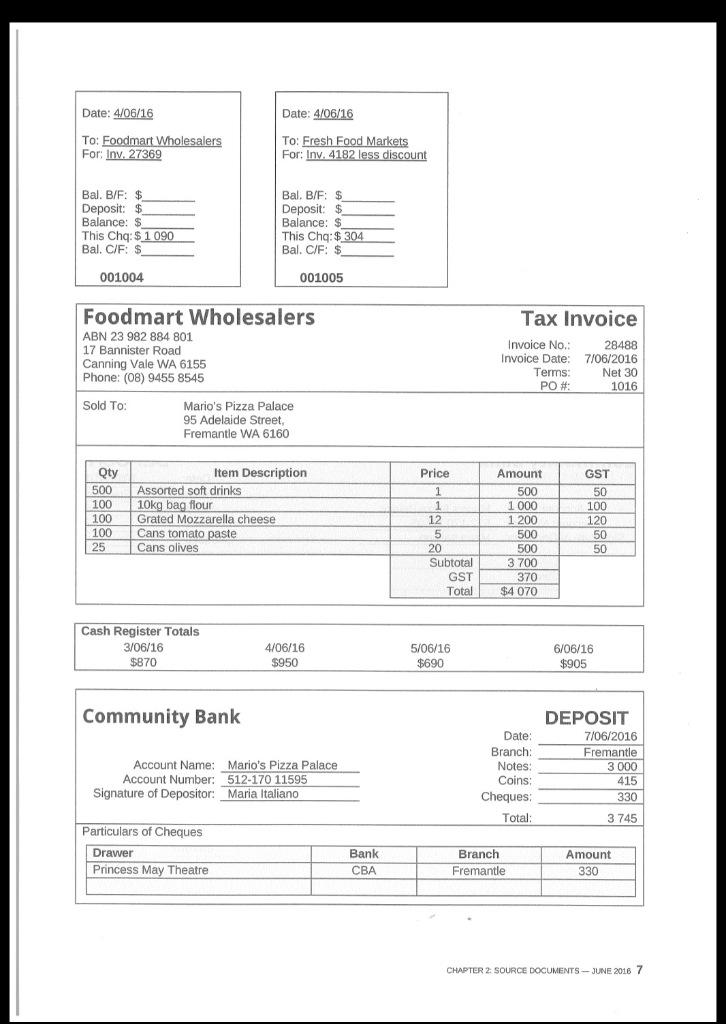 these processes are out of sight in a computerised accounting system. Completion