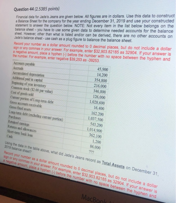 use your constructed statement to answer the question below the chart: Advertising
