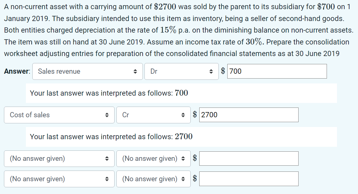  Hi, I have a question from my practice set for accounting.
