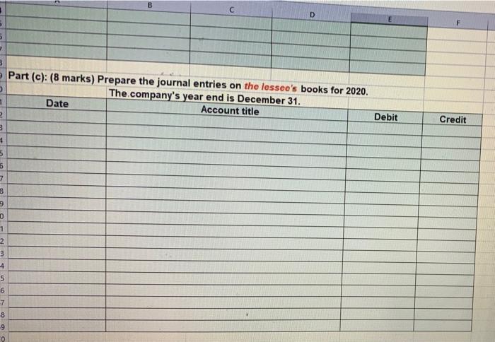as an operating or capital lease by the lessee For the lessee,