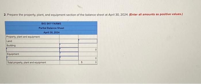LO2 Use the following table: 'The building was purchased on May 3,
