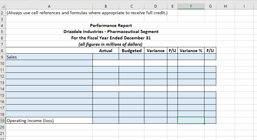 put it into the chart and reference cells not just type in